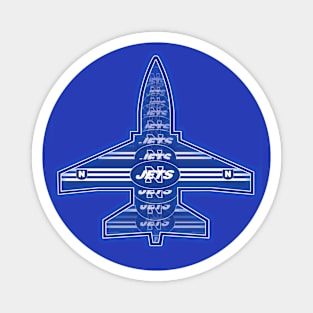 Newtown Jets - JET ART Magnet